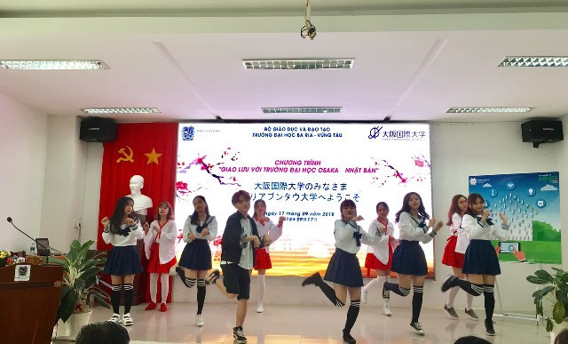 Sinh viên BVU giao lưu cùng sinh viên Trường Đại học Osaka (Nhật Bản)