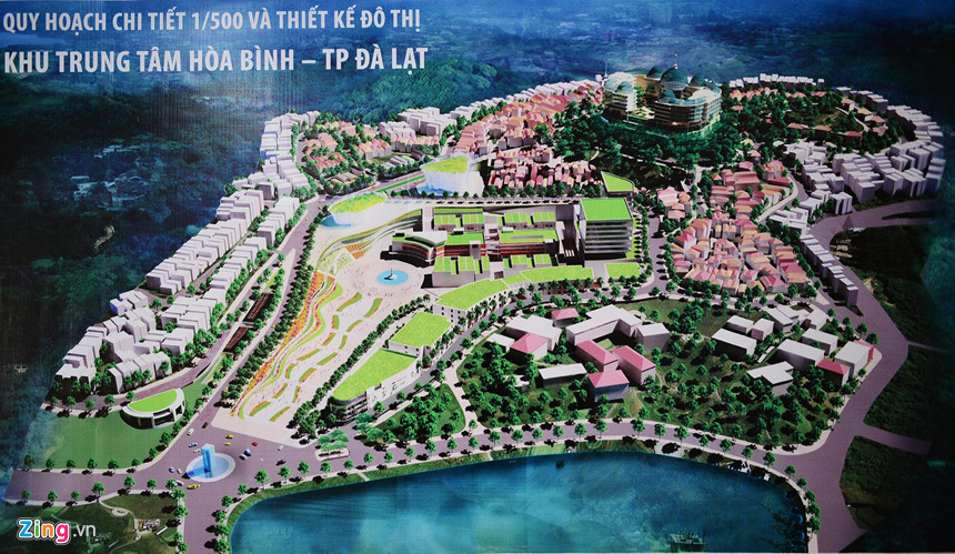 80 kien truc su kien nghi xem lai quy hoach khu trung tam Da Lat hinh anh 1 