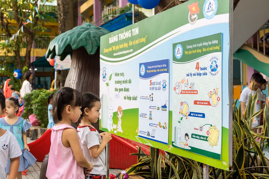 Tetra Pak Việt Nam thí điểm Chương trình “Một giây hành động, bảo vệ môi trường” tại các trường học