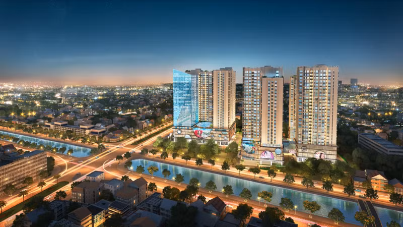 Dự án Hinode City được xem là biểu tượng mới của quận Hai Bà Trưng.