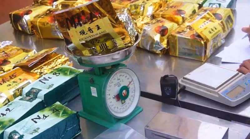 Số ma túy đều đã được đóng gói.