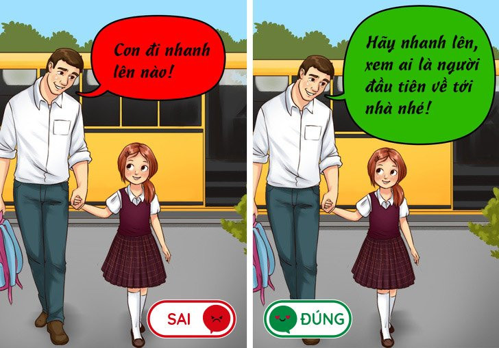 5 cau noi cua cha me co the gay hai cho con, hay dung cau thay the! - 3