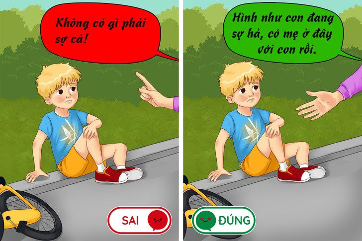 5 cau noi cua cha me co the gay hai cho con, hay dung cau thay the! - 5