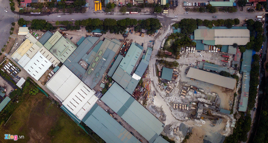 Anh: Toan canh duong dua F1 tuong lai tai Ha Noi tu tren cao hinh anh 8