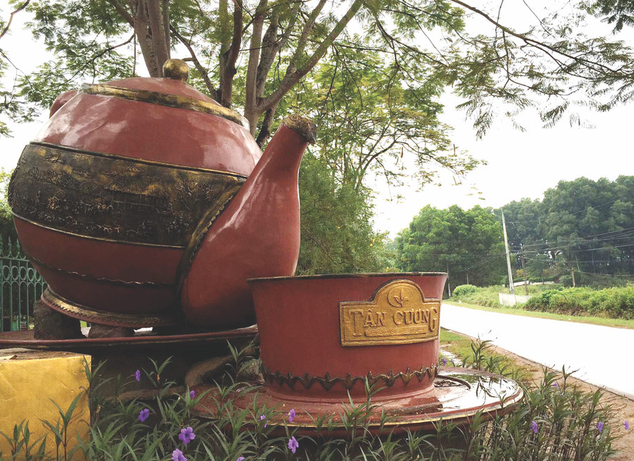 Biểu tượng đặc sản chè ở Thái Nguyên