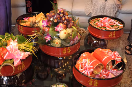 thông gia, chi phí cưới, đám cưới, ăn hỏi, vàng giả