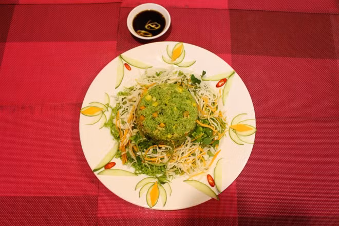 Cach lam com chien bo xoi ngon nhu nha hang