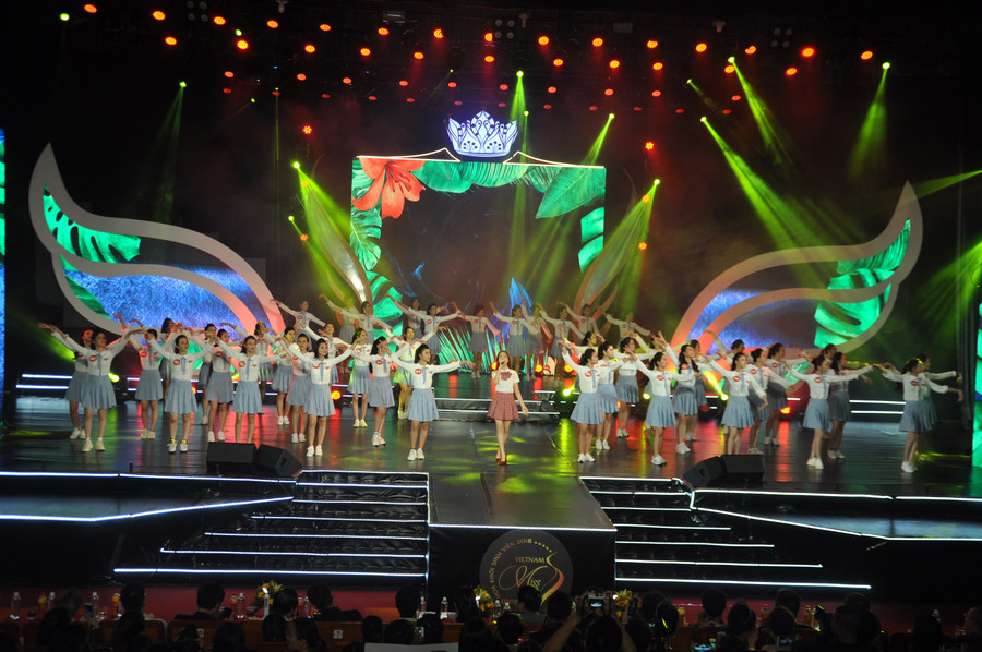 Chung kết cuộc thi Hoa khôi sinh viên Việt Nam 2018.