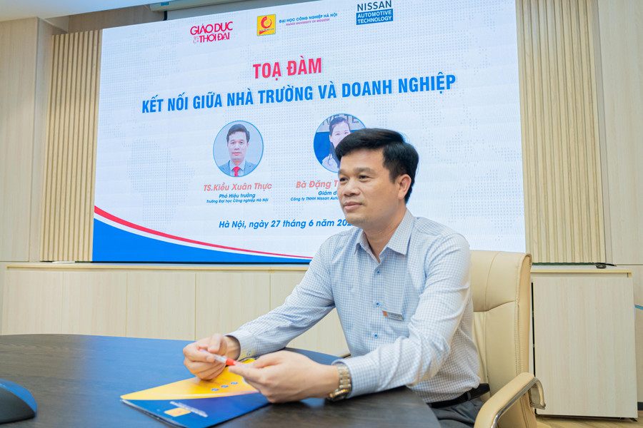 TS Kiều Xuân Thực - Phó Hiệu trưởng Trường ĐH Công nghiệp Hà Nội.