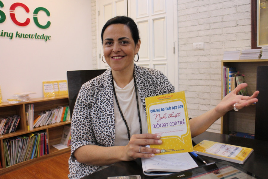 Bà Liat Rockah Zimroni. Ảnh:Thanh Tuấn. Bà Liat Rockah Zimroni. Ảnh:Thanh Tuấn.