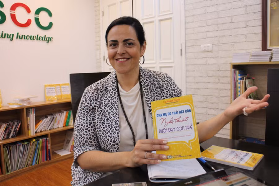 Bà Liat Rockah Zimroni. Ảnh:Thanh Tuấn.