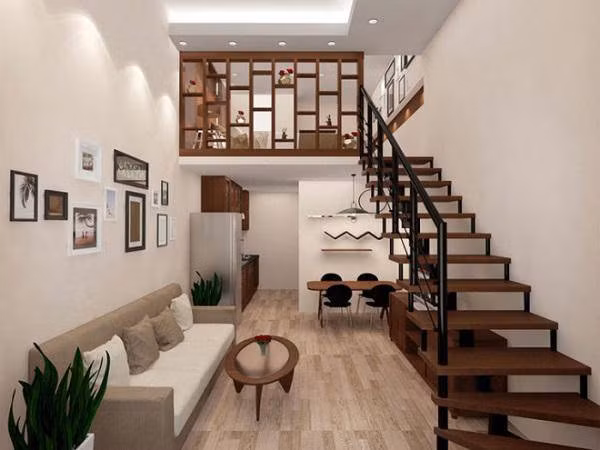 Những mẫu nhà cấp 4 có gác lửng 4x12 giá 300 triệu, có tiền phải xây ngay ảnh 3 nhung mau nha cap 4 co gac lung 4x12 gia 300 trieu, co tien phai xay ngay - 4