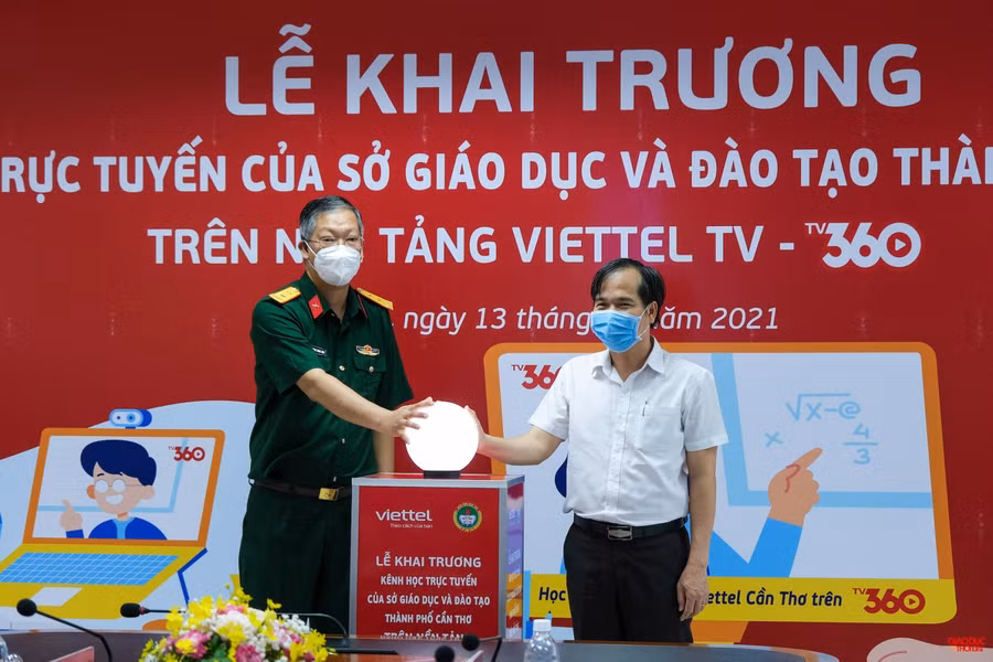 Cần Thơ mở kênh học tập trực tuyến qua nền tảng Viettel TV.