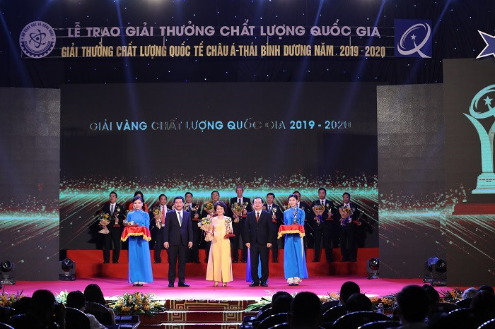 Công ty Cổ phần Sao Thái Dương là 1 trong 19 doanh nghiệp đạt Giải Vàng Chất lượng Quốc gia năm 2020.