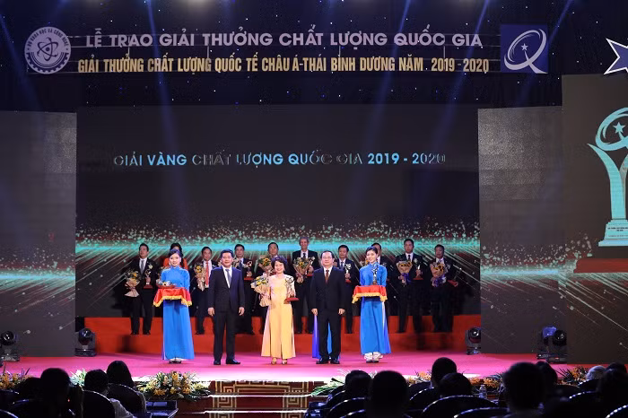 Công ty Cổ phần Sao Thái Dương là 1 trong 19 doanh nghiệp đạt Giải Vàng Chất lượng Quốc gia năm 2020.