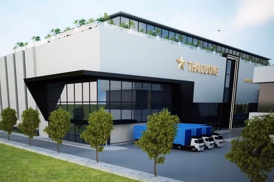 Nhà máy sản xuất được trang bị đầy đủ trang thiết bị phục vụ cho nghiên cứu và sản xuất.