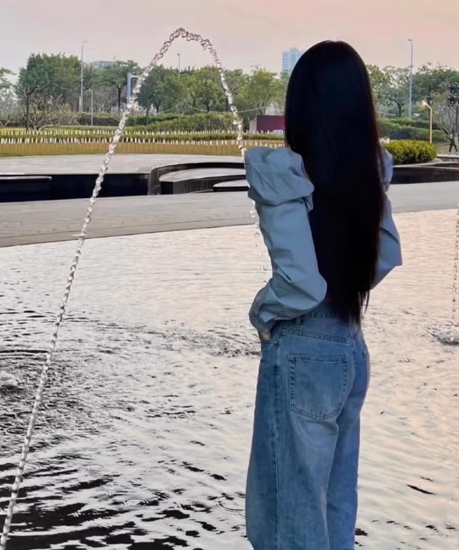 Tấm ảnh khiến cô nàng "dở khóc dở cười".