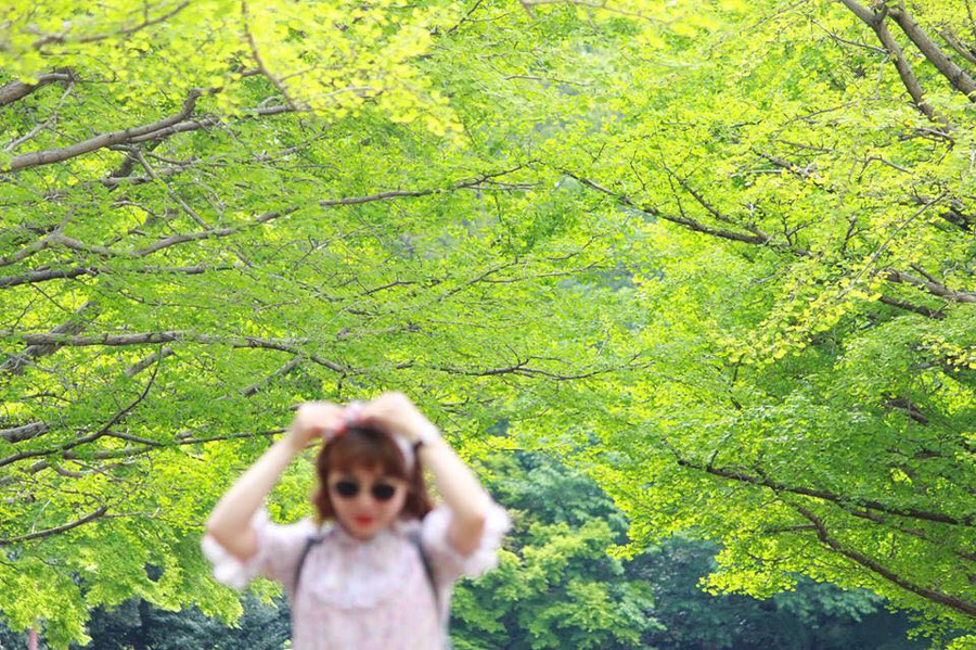 "Hai vợ chồng đi du lịch thấy cảnh đẹp quá, nhờ ông chồng chụp cho mấy bức ảnh làm kỷ niệm và đây là sản phẩm". "Hai vợ chồng đi du lịch thấy cảnh đẹp quá, nhờ ông chồng chụp cho mấy bức ảnh làm kỷ niệm và đây là sản phẩm".