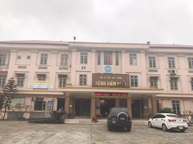 Bệnh viện Phổi Hà Tĩnh.