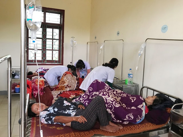 Các bệnh nhân đang được điều trị