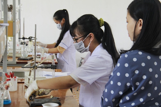 Đổi mới theo hình thức phát triển kỹ năng, thực hành của học sinh.