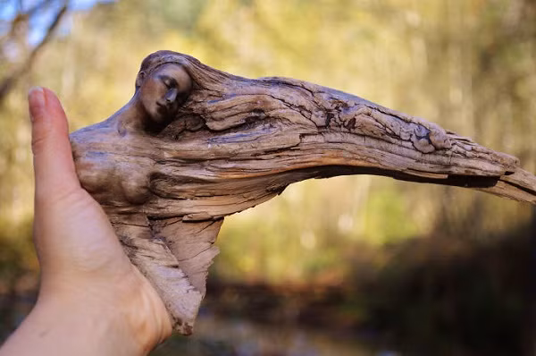 Biến gỗ vụn thành tác phẩm nghệ thuật đầy mê hoặc ảnh 16