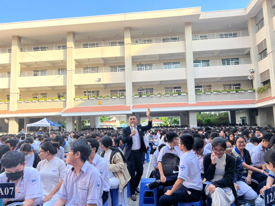 Theo ThS Trương Quang Trị, muốn thành công thì phải xác định rõ mục tiêu và ước mơ thật của bản thân mình. Theo ThS Trương Quang Trị, muốn thành công thì phải xác định rõ mục tiêu và ước mơ thật của bản thân mình.
