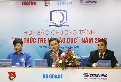 Tôn vinh Tri thức trẻ vì giáo dục năm 2018