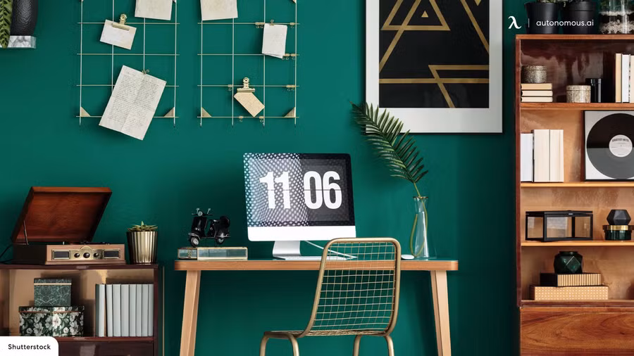 Màu xanh lá cây mang lại may mắn và năng lượng tích cực cho ngôi nhà. (Ảnh: ITN).