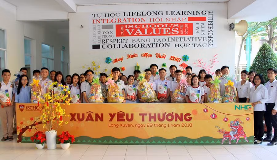 Chương trình Xuân Yêu Thương 2018 của Ischool đã thành công tốt đẹp