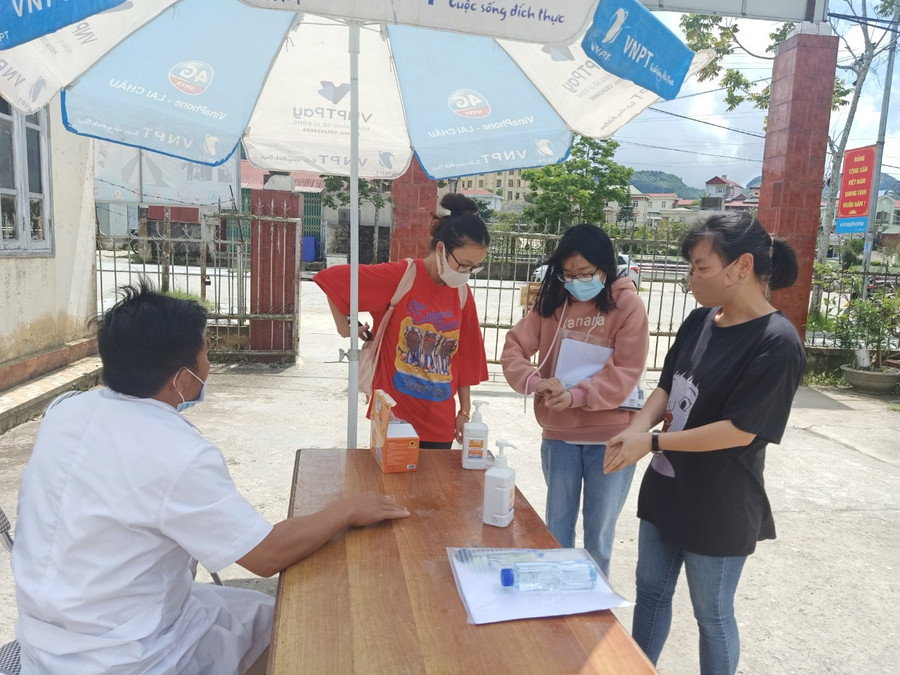 Thời tiết buổi chiều ở Lai Châu nắng gắt