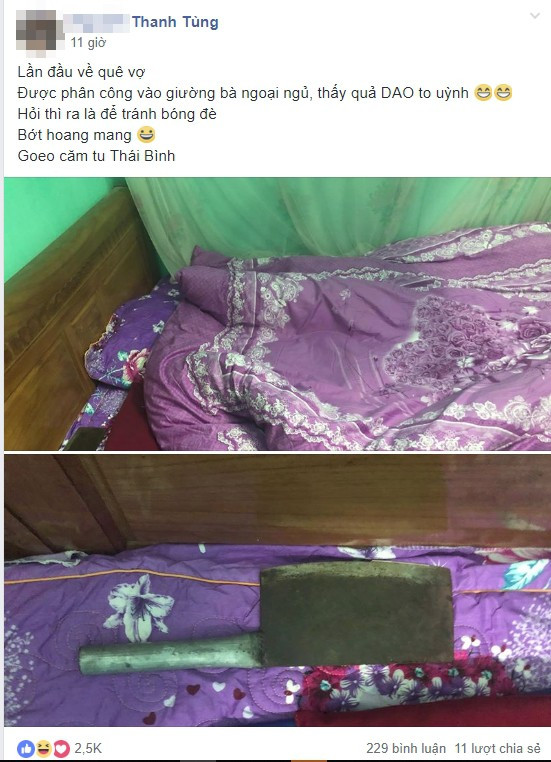 Lần đầu về quê vợ, khi vào buồng bà ngoại chàng trai giật mình khi thấy vật để đầu giường - Ảnh 1. Lần đầu về quê vợ, khi vào buồng bà ngoại chàng trai giật mình khi thấy vật để đầu giường - Ảnh 1.