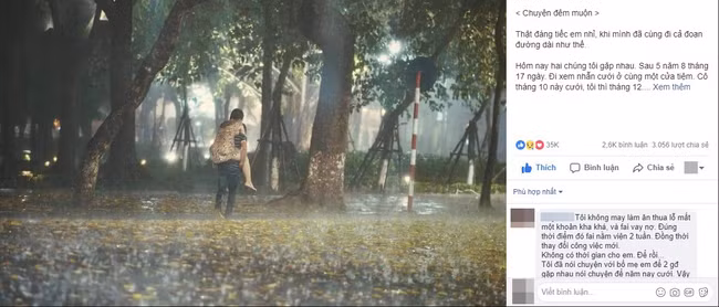 gặp lại người yêu cũ, mối tình éo le, tâm sự