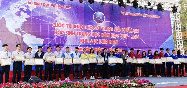 Các đề tài giành giải Nhất tại cuộc thi năm nay