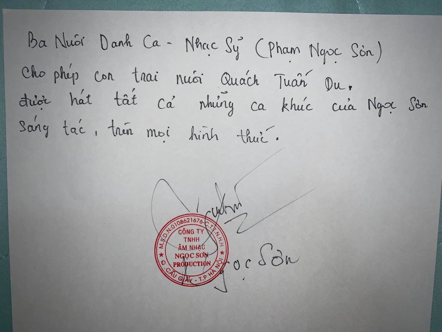 Con trai nuôi Ngọc Sơn tiết lộ nhận cát xê 1 tỷ đồng khi đi hát tiệc ảnh 2 Con trai nuôi Ngọc Sơn nhận cát xê 1 tỷ đồng khi đi hát tiệc