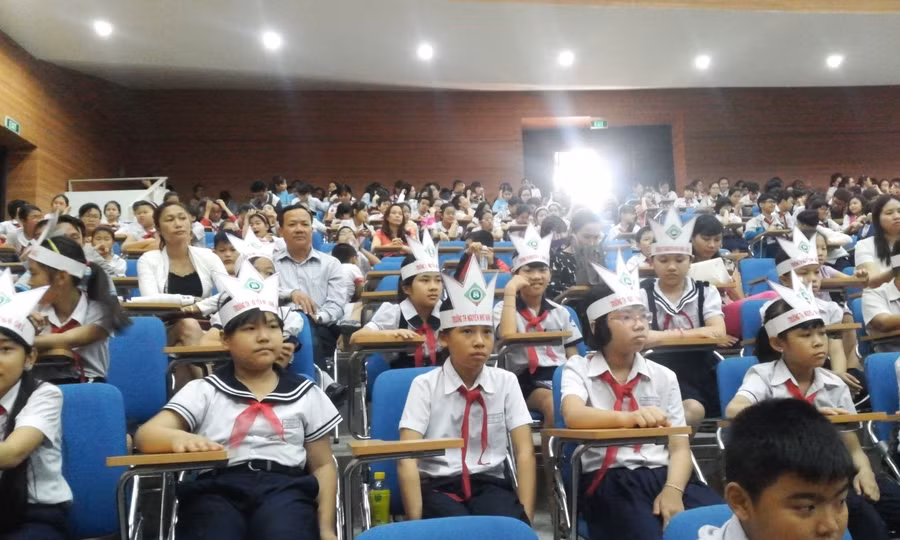 Kỳ thi nhận được sự quan tâm của đông đảo HS thành phố Đà Nẵng.
