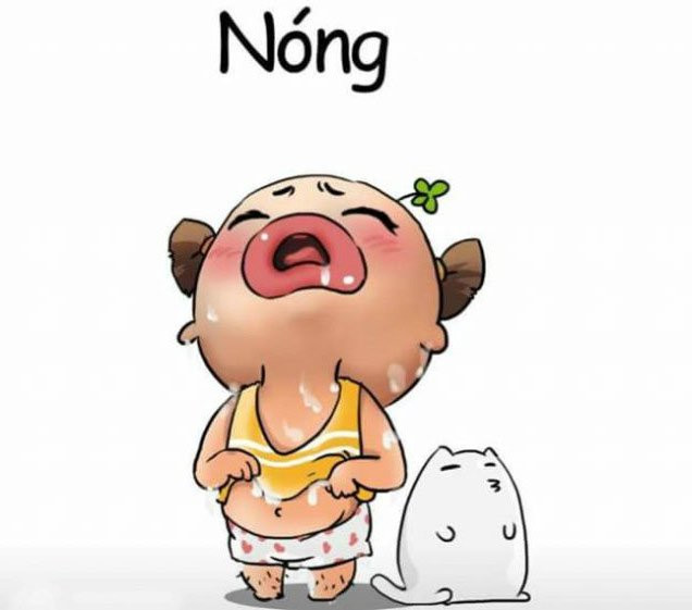 May mà nắng nóng