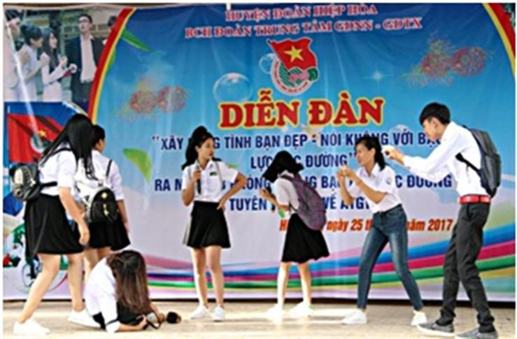 Bắc Giang: Xây dựng tình bạn đẹp, nói không với bạo lực học đường ảnh 1 Bắc Giang: Xây dựng tình bạn đẹp, nói không với bạo lực học đường ảnh 1