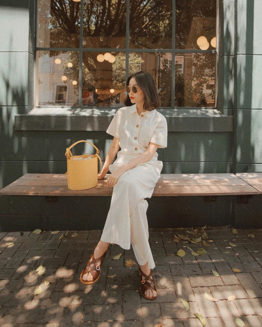 Cách mix đồ tối giản giúp các nàng đẹp cả tuần ảnh 2 Empty