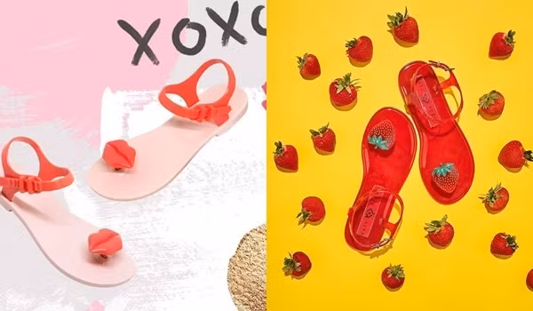 Ngày mưa gió đi giày dép cao su sành điệu nàng nào chẳng mê