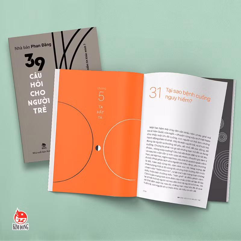 Cuốn sách 39 câu hỏi dành cho người trẻ