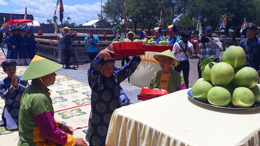 Người dân Thủy Biều tự hào có đặc sản thanh trà tiến vua