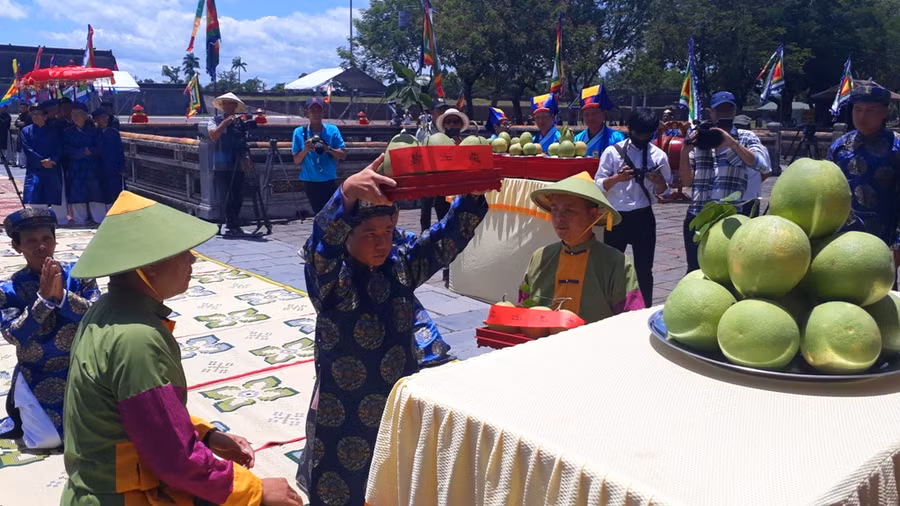 Người dân Thủy Biều tự hào có đặc sản thanh trà tiến vua