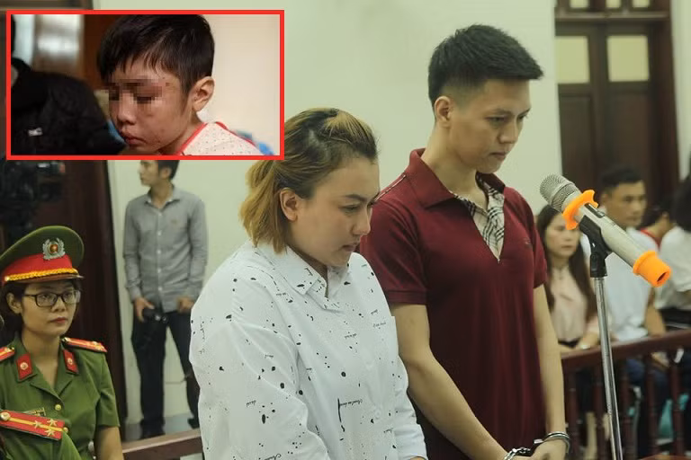 Cha ruột và mẹ kế bạo hành con ở Hà Nội nhận tổng án gần 12 năm tù