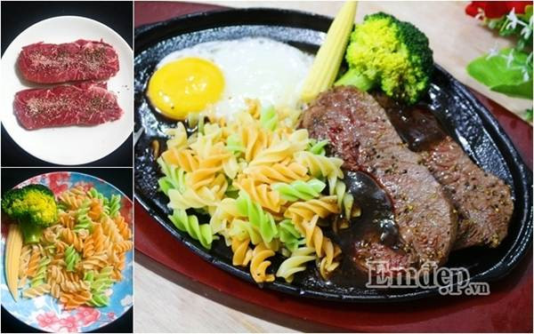 Làm bò bít tết tại nhà ngon chẳng kém ngoài hàng Lam bo bit tet tai nha ngon chang kem ngoai hang