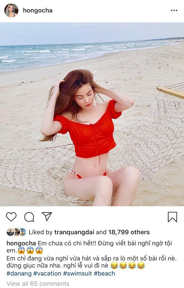 Dòng trạng thái phủ nhận tin đồn mang thai của Hà Hồ. Dòng trạng thái phủ nhận tin đồn mang thai của Hà Hồ.