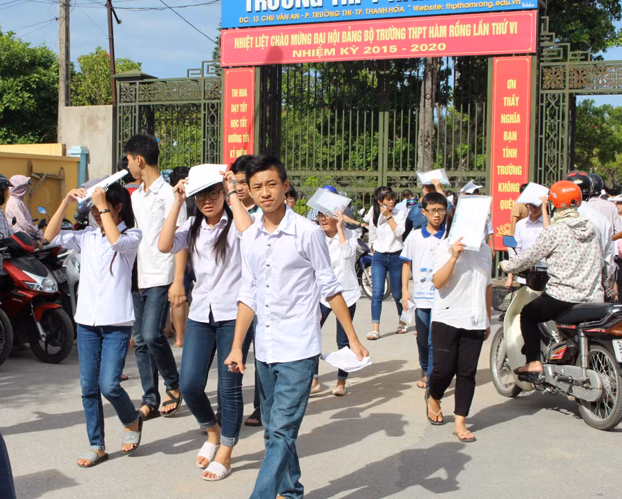 Thanh Hóa: Bổ sung chỉ tiêu vào lớp 10