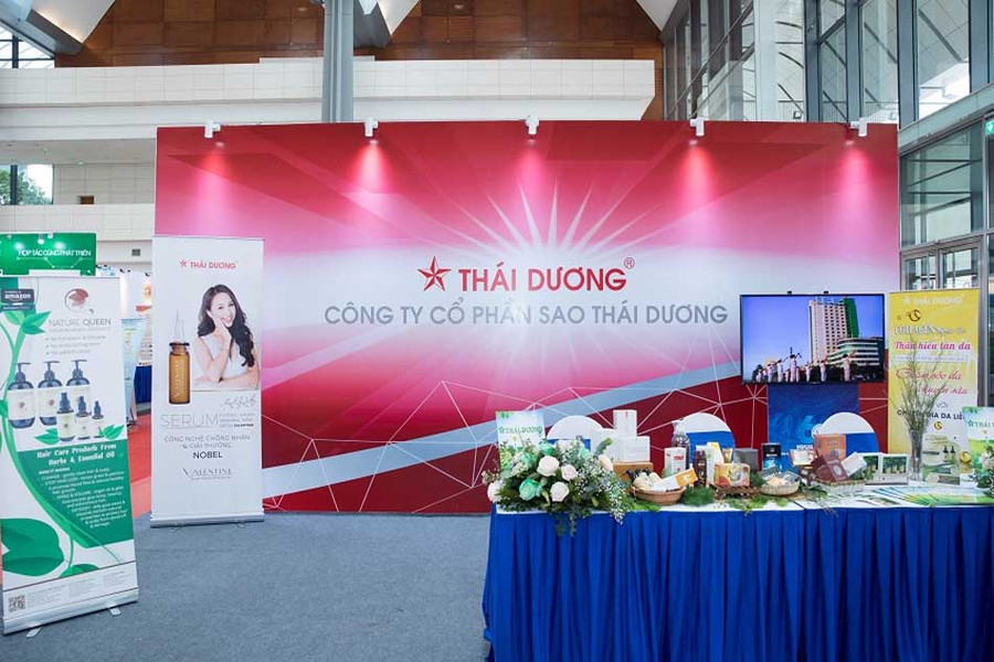 Các sản phẩm của Sao Thái Dương tại một triển lãm của Bộ KH&amp;CN.