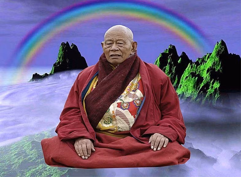 Bí ẩn cao tăng Tây Tạng viên tịch hóa thành ánh sáng cầu vồng thăng thiên