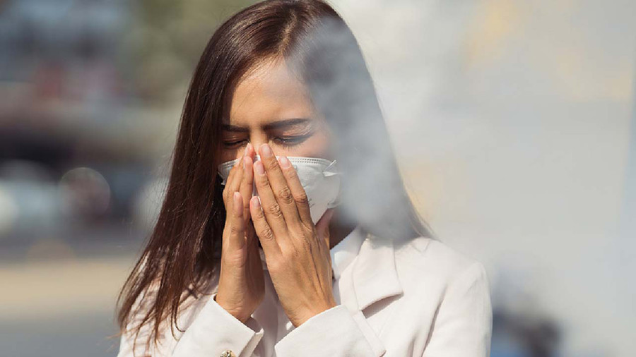 Giảm ô nhiễm không khí sẽ giảm thiểu nguy cơ phát triển ung thư phổi. (Ảnh: ITN) Giảm ô nhiễm không khí sẽ giảm thiểu nguy cơ phát triển ung thư phổi. (Ảnh: ITN)